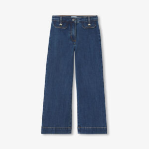 Girl wide-leg jeans