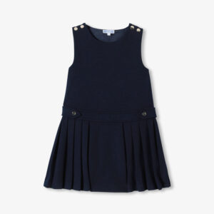 Girl Milano knit pinafore dress