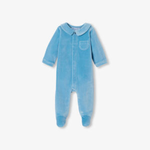 Baby boy velvet pyjamas