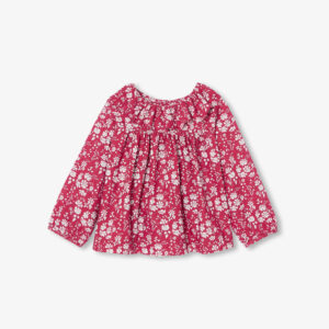 Baby girl Liberty fabric blouse