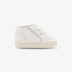 Baby boy soft leather sneakers