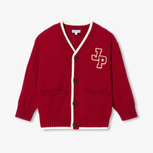 Child cotton and wool cardigan