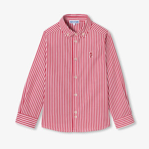 Child striped popeline shirt