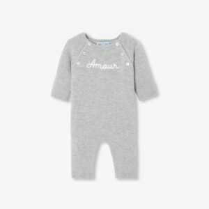 Baby knit jumpsuit