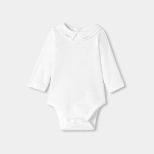 Baby boy long-sleeved cotton bodysuit