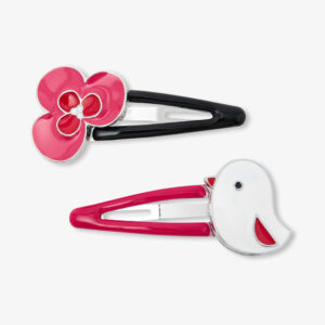 Baby girl hair clip duo