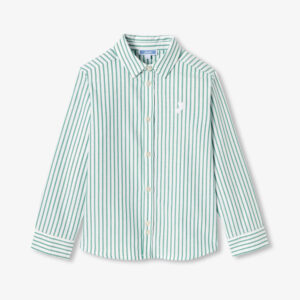 Child striped Oxford cotton shirt