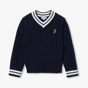 Child cotton cricket sweater