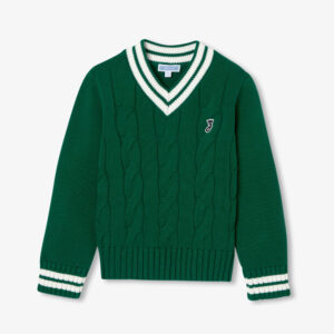 Child cotton cricket sweater