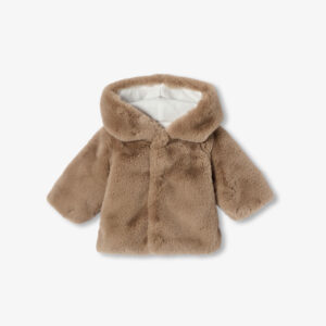 Baby faux fur coat