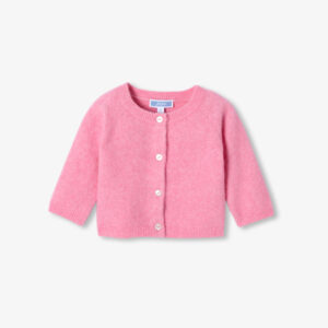 Baby girl wool and alpaca cardigan