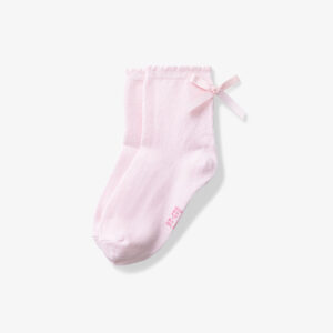 Girl little socks with bow detail