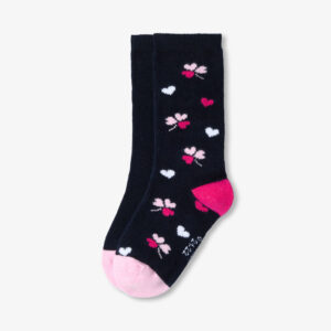Baby girl duo of knee-high socks