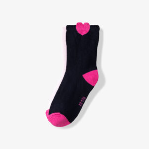 Baby girl heart tab sock duo