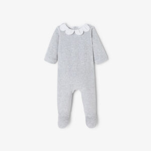 Baby girl velvet pyjamas