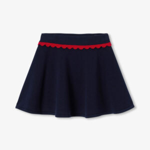 Girl jersey skater skirt