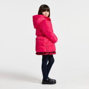 Girl long puffer jacket