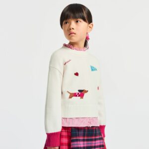 Girl wool blend jumper