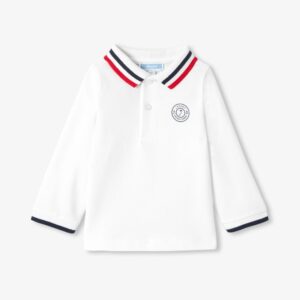 Baby boy long-sleeved polo shirt