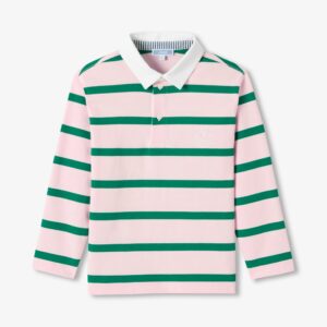 Child heavy jersey rugby polo shirt