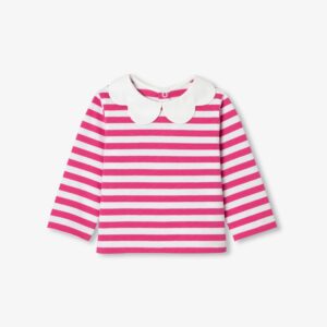 Baby girl striped cotton top