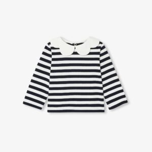 Baby girl striped cotton top