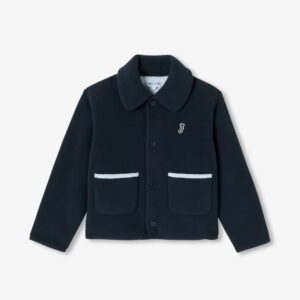 Boy microfleece and sherpa jacket