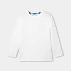 Boy long-sleeved cotton T-shirt
