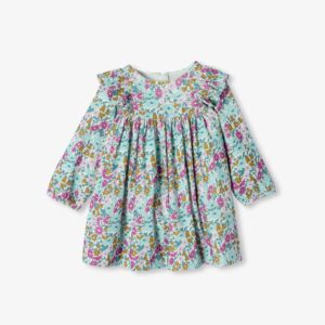 Baby girl Liberty velvet dress