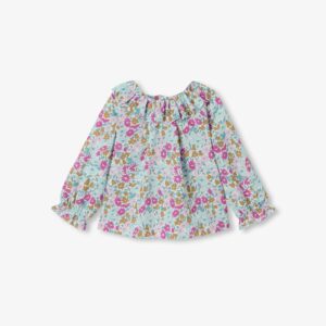 Baby girl blouse in Liberty fabric