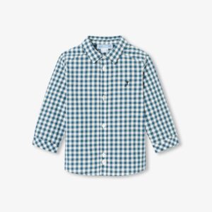 Baby boy gingham shirt