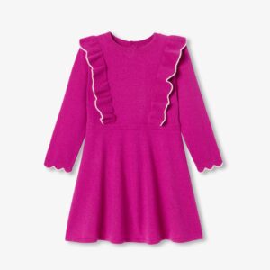 Girl wool blend dress