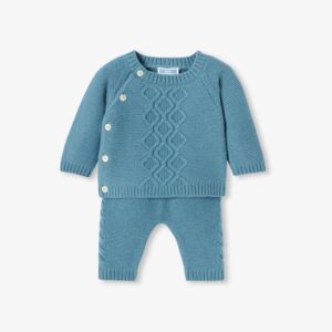 Baby cable-knit set