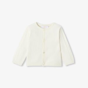 Baby knit ceremony cardigan