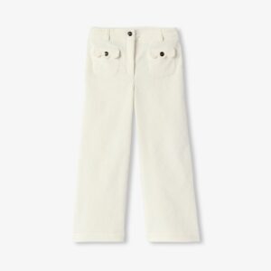 Girl corduroy wide-leg trousers