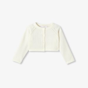 Baby girl ceremony cardigan