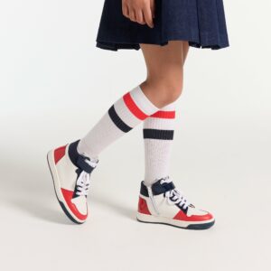 Girl high-top trainers
